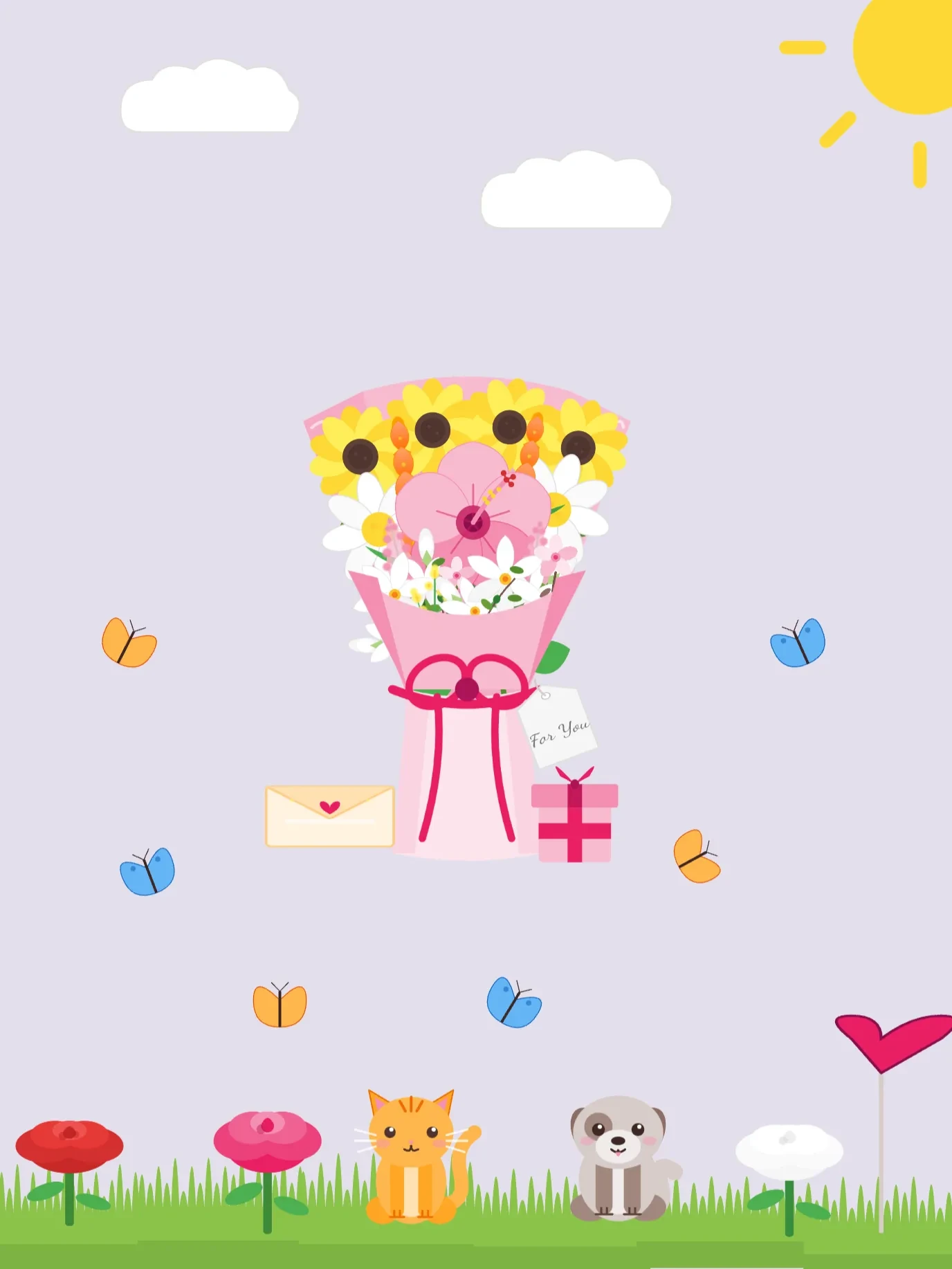 Tolips bouquet