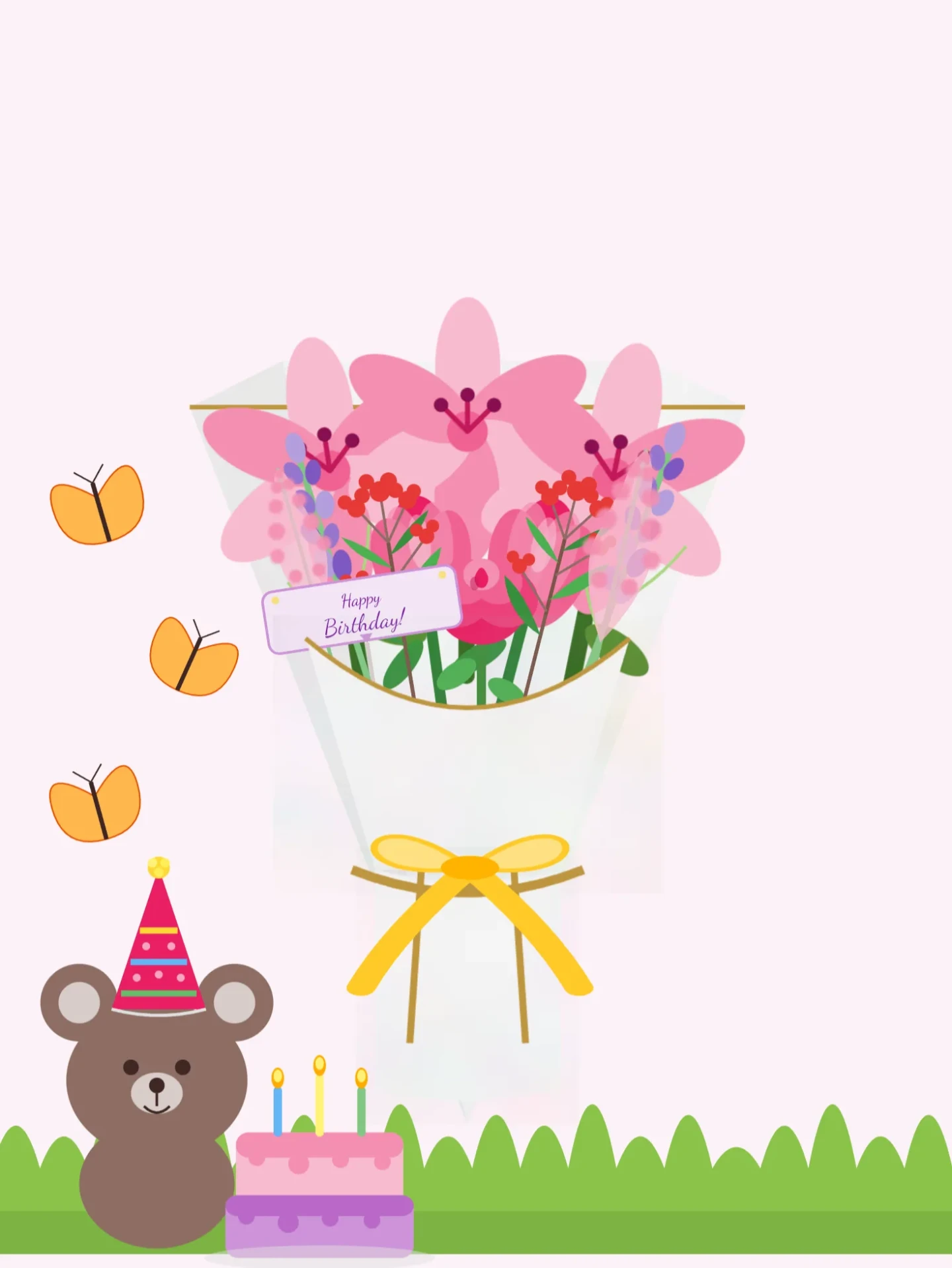 Bouquet for my birthday girll
