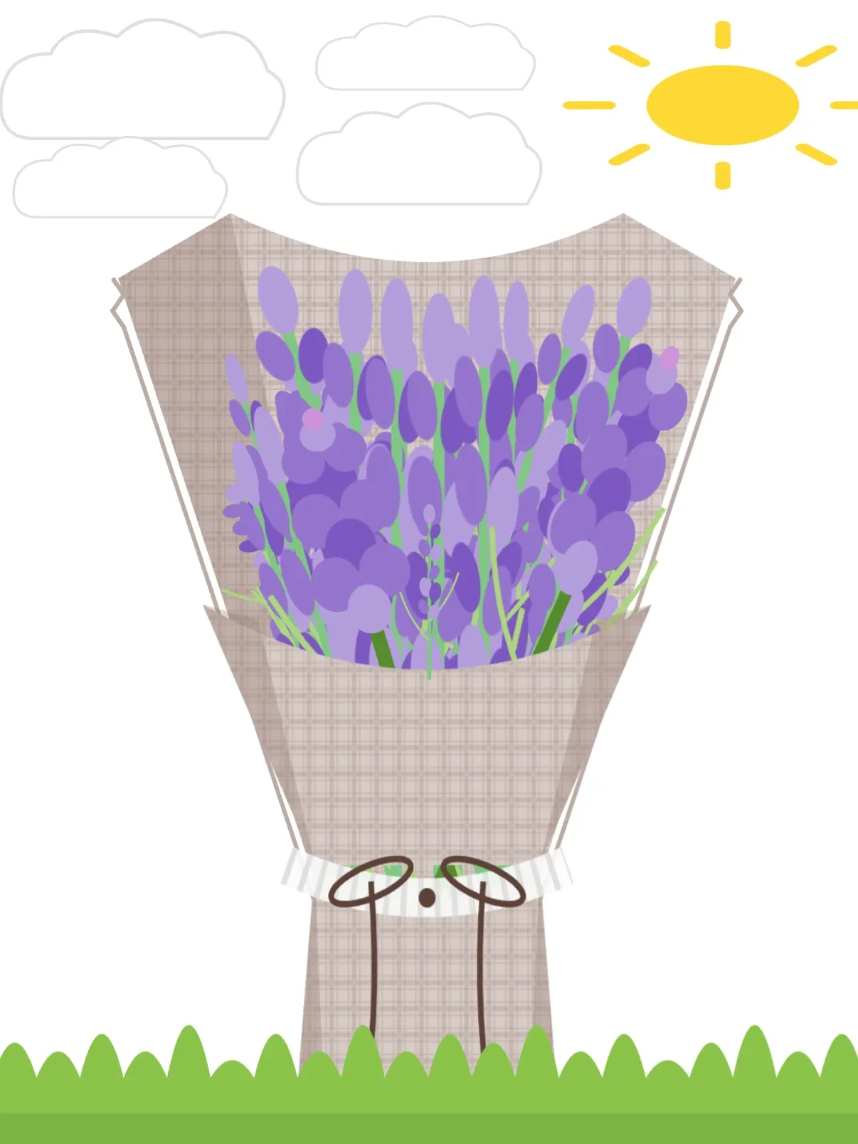 A good morning bouquet for my wifey