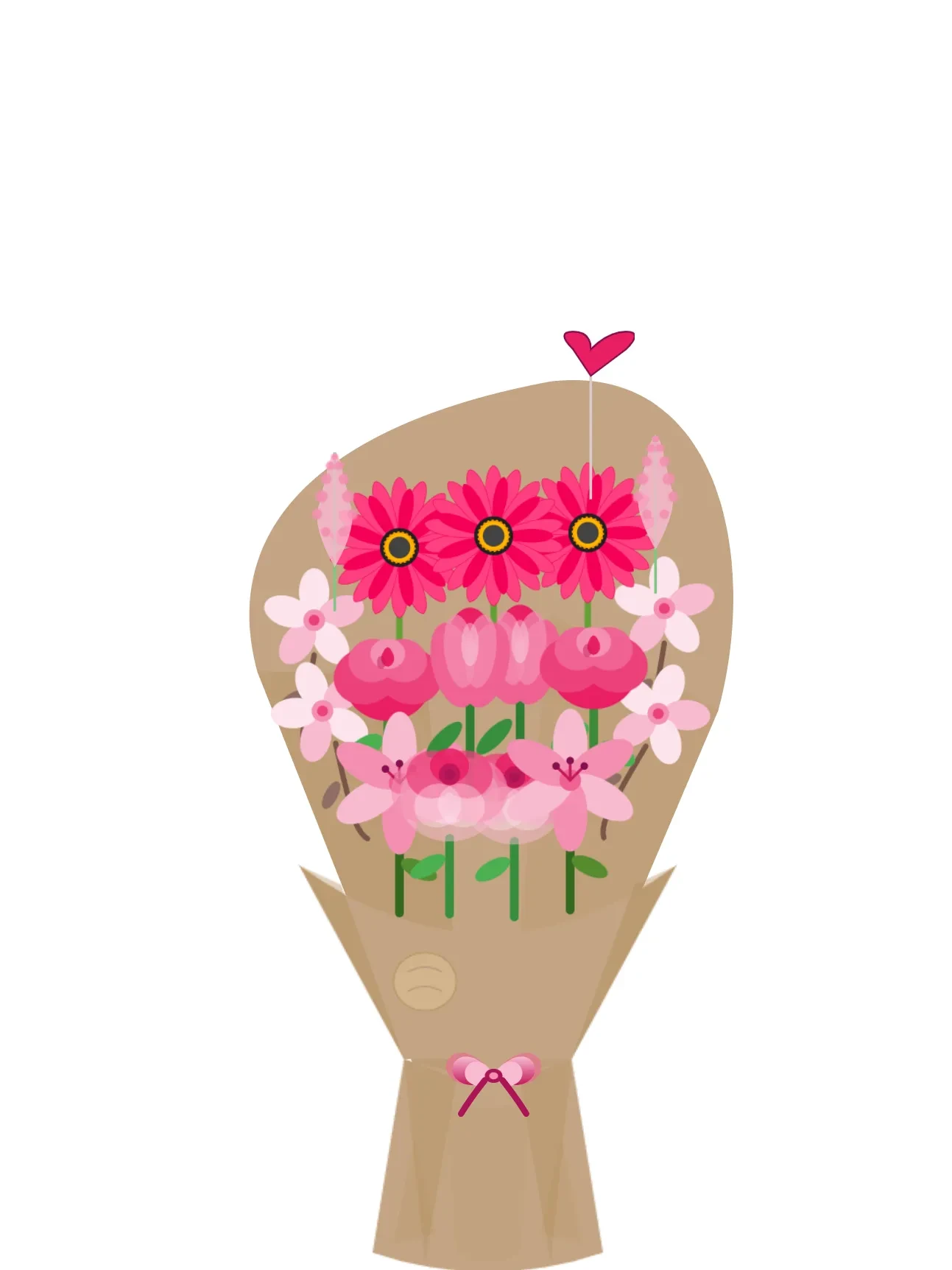 Apology bouquet