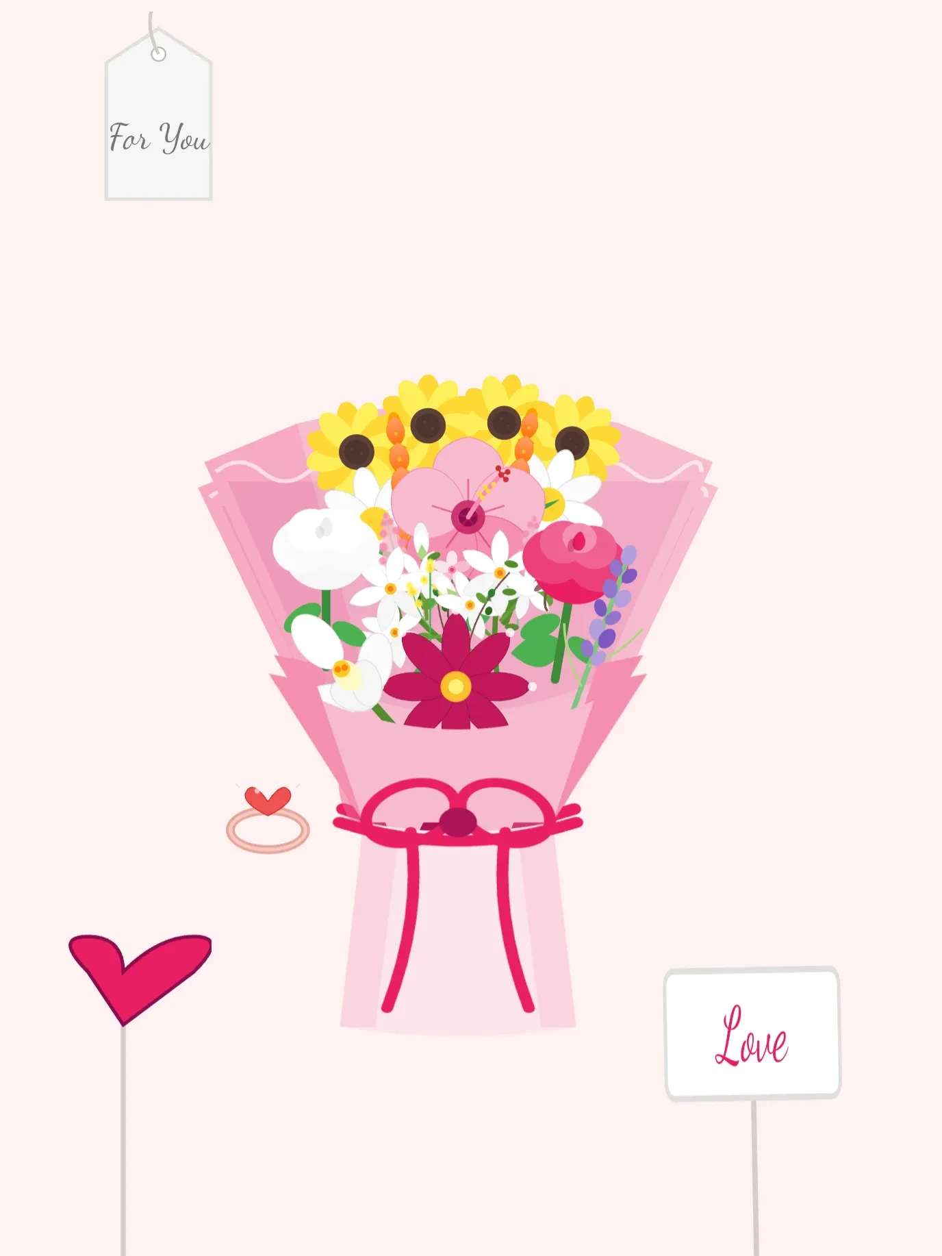pink bouquet