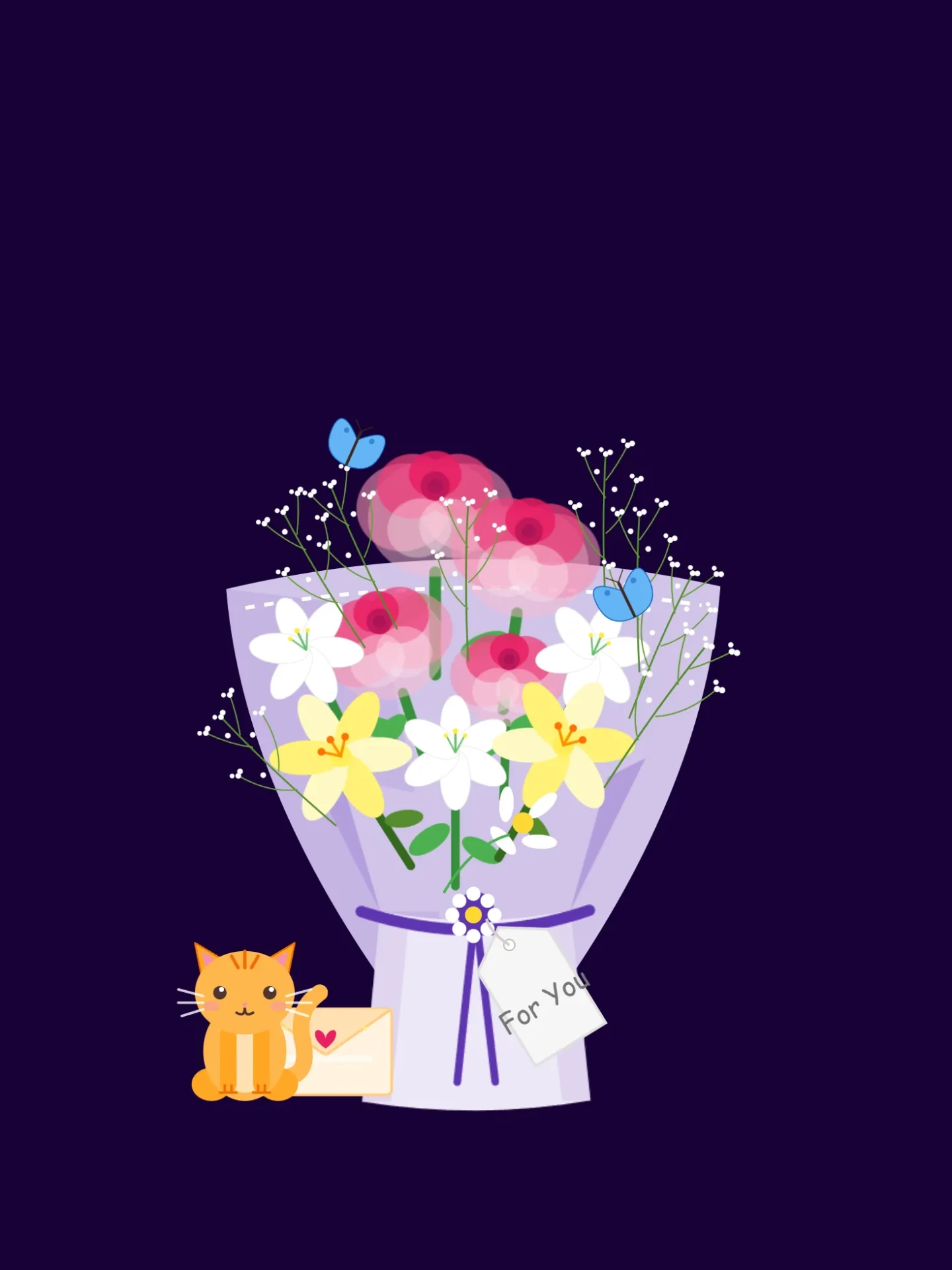 for him