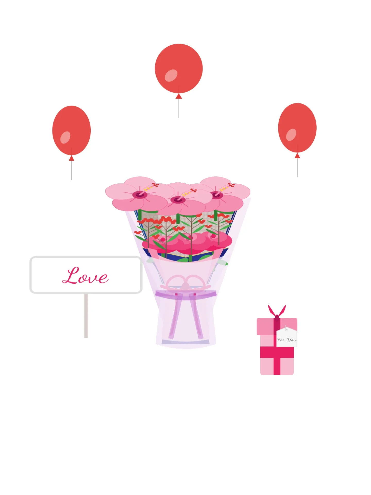 Loving bouquet