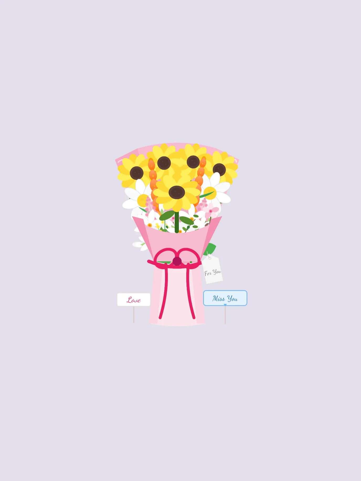 Sunflower boquet