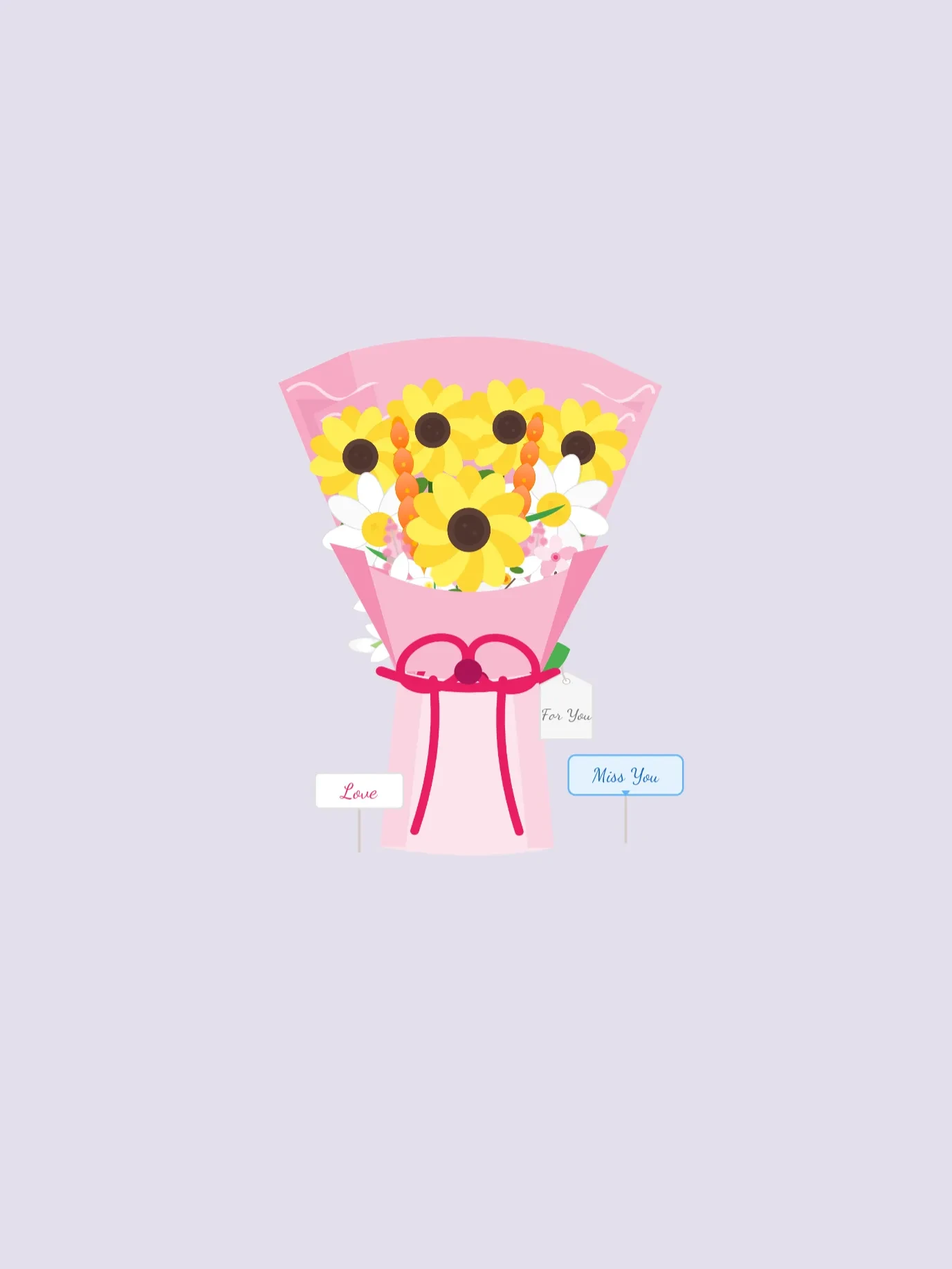 Sunflower boquet