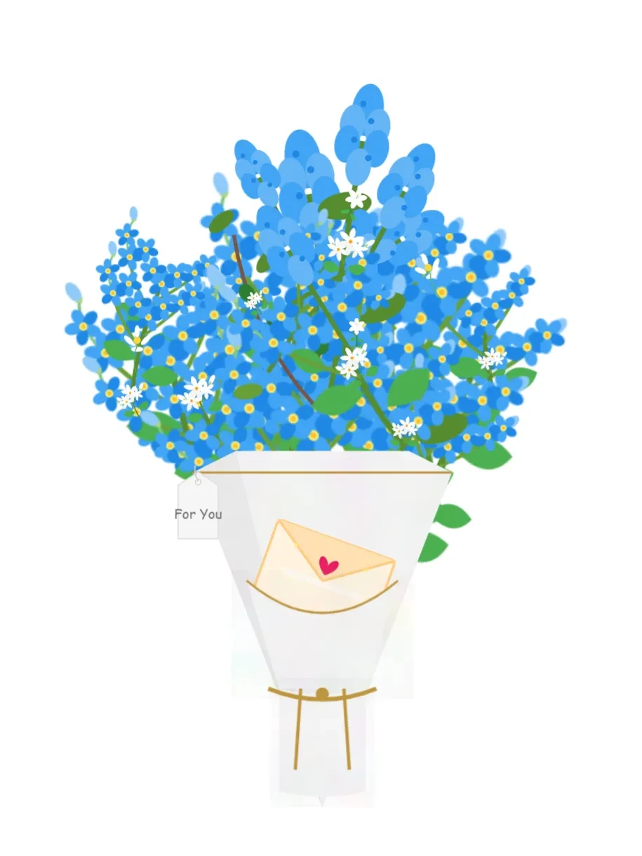 just because flowers