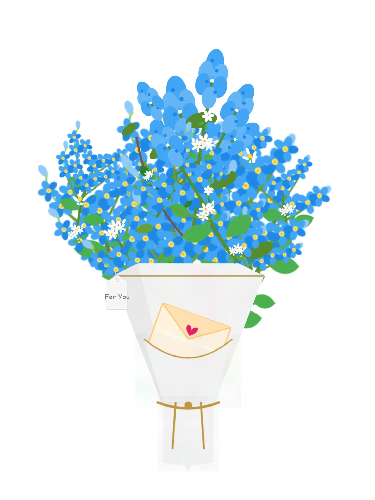 just because flowers