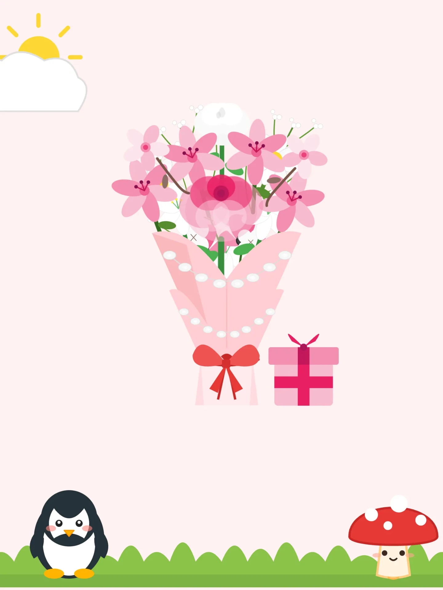 Someone want to give you a bouquet
