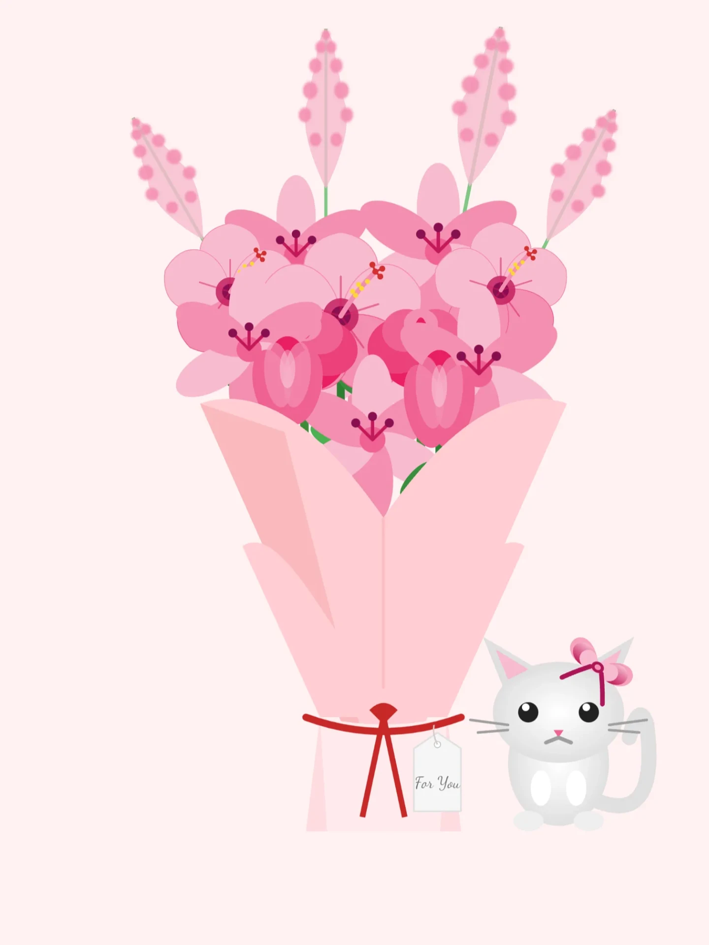 Pink flowers