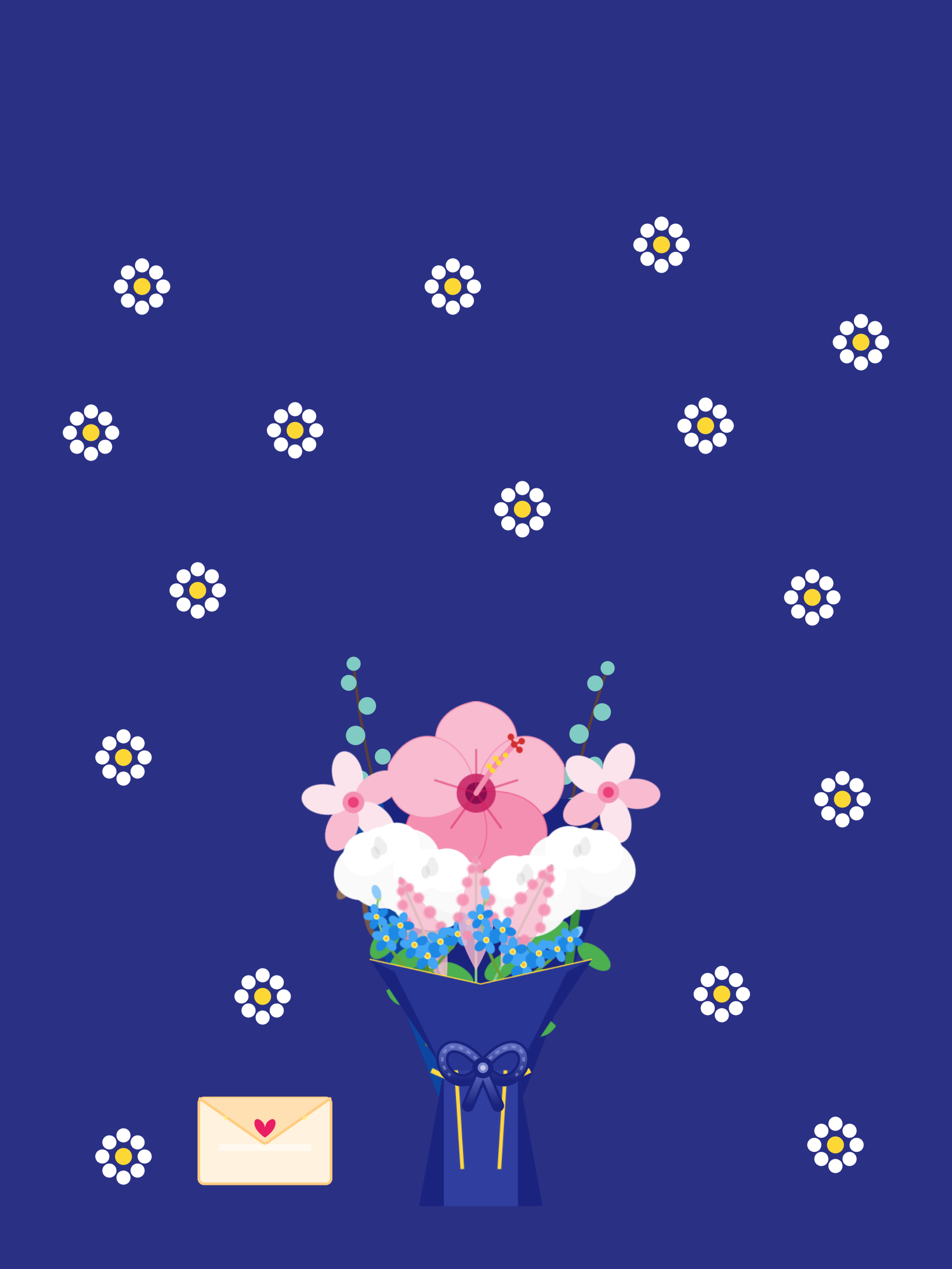 Midnight daisies