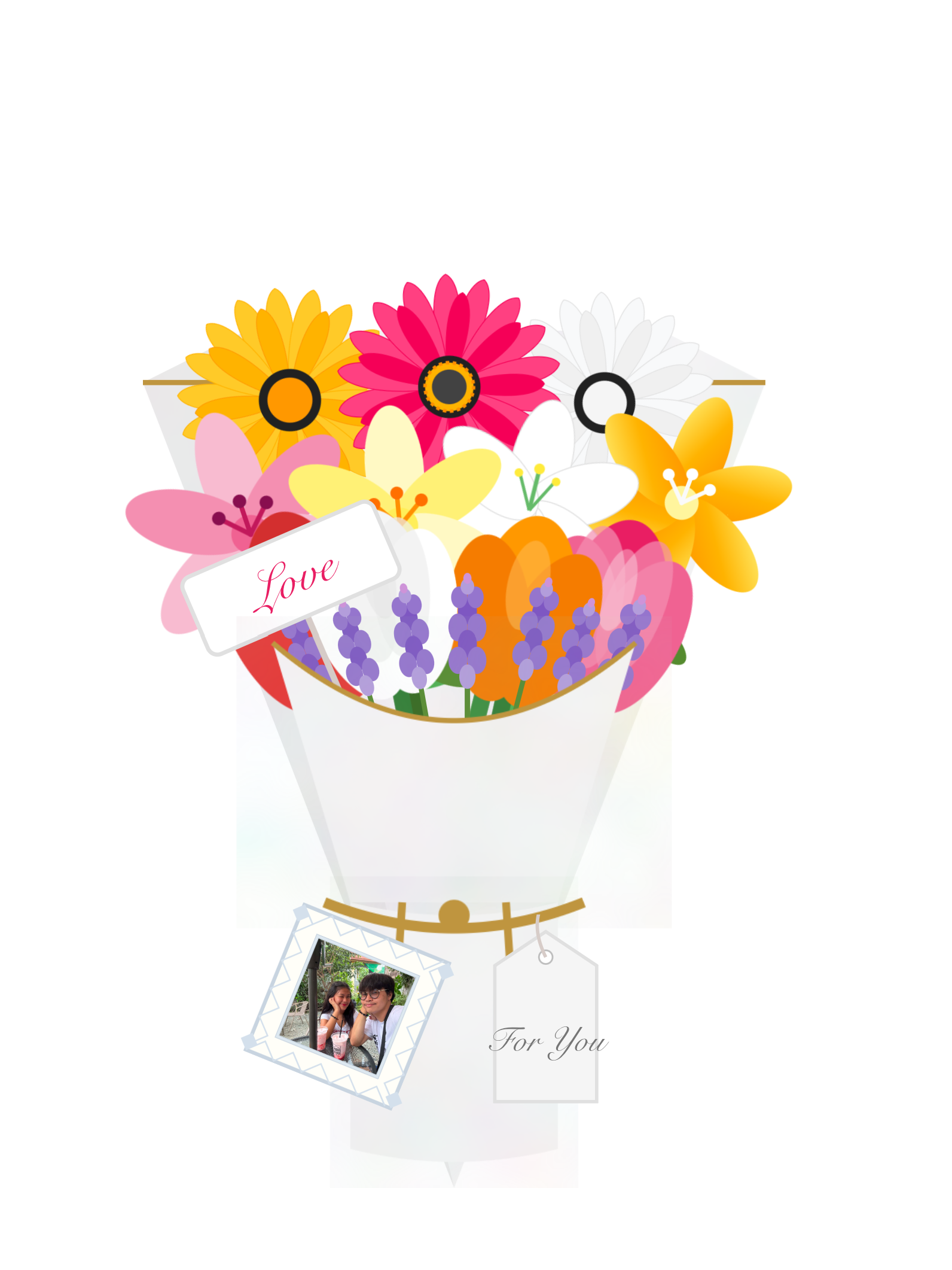 My Baby’s Bouquet of Flowers