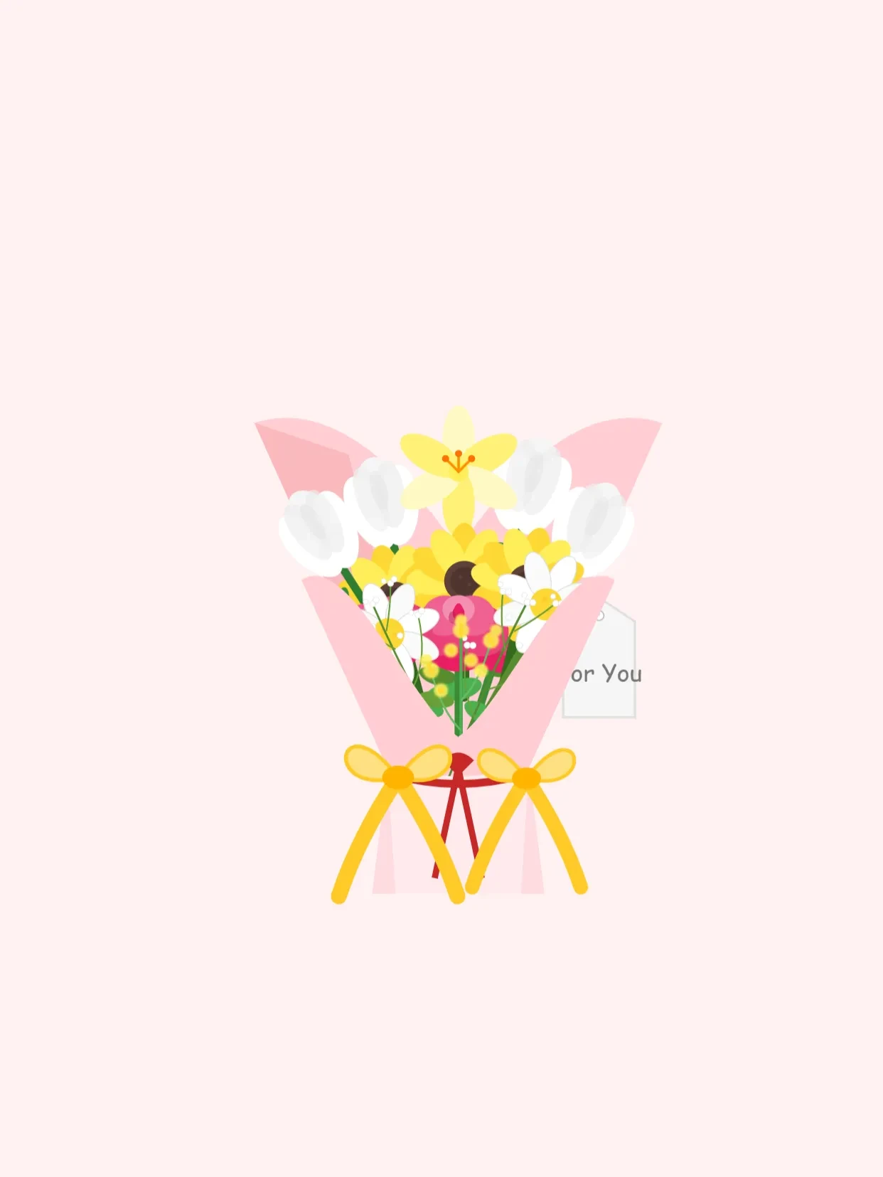 Flores amarillas para mi Niña