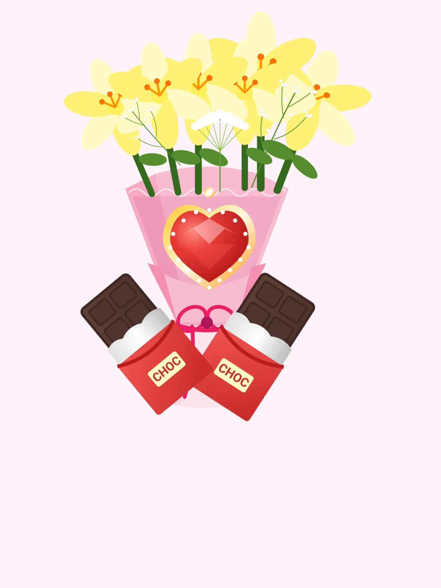 Te amo rosa