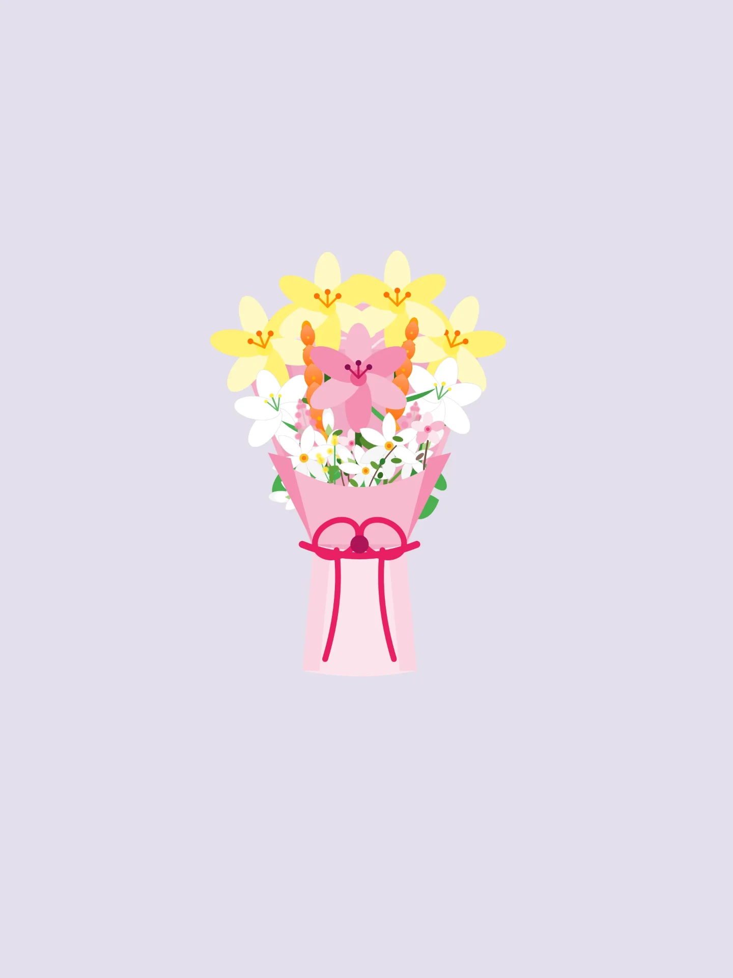 birthday lilies!