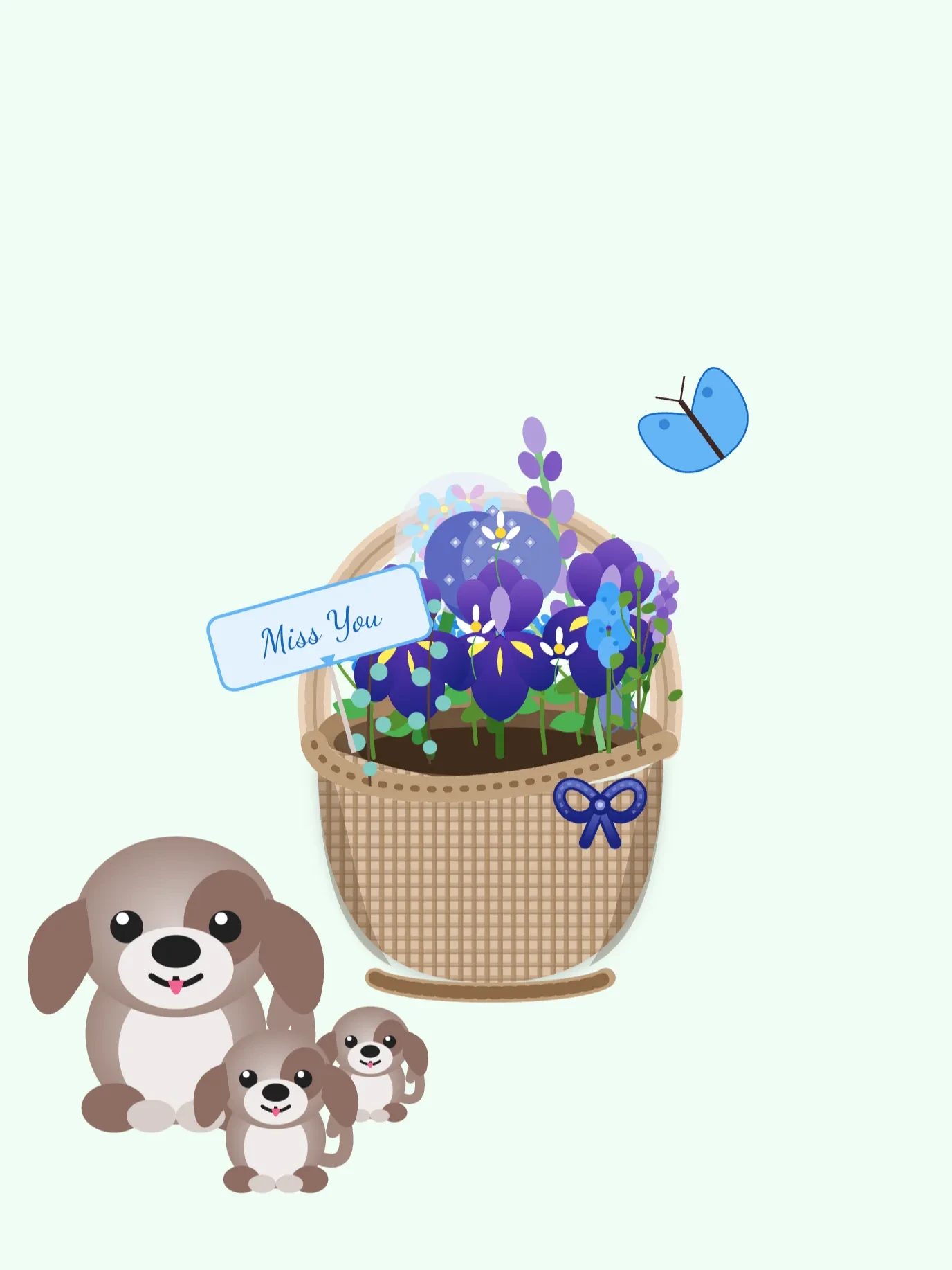 For my baby giant 🩵